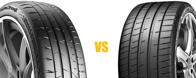 الخلاصة: أيهما تفوز في مقارنة إطارات السيارات Goodyear ضد Continental؟