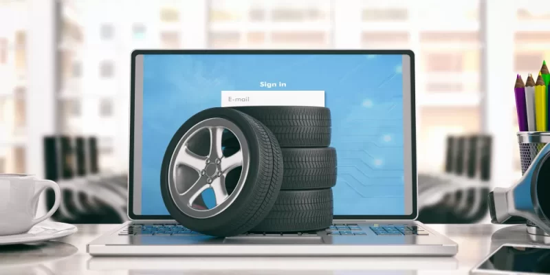 شراء إطارات السيارات عبر الإنترنت: مستقبل تسوق الإطارات