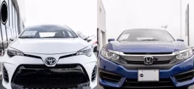اكتشف بنفسك: مقارنة تويوتا كورولا وهوندا سيفيك في الإمارات