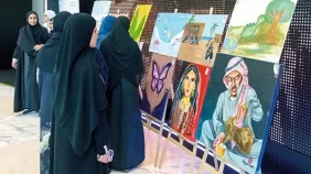 شاهد: معرض فني لأصحاب الهمم يجسد جمال البيئة الإماراتية