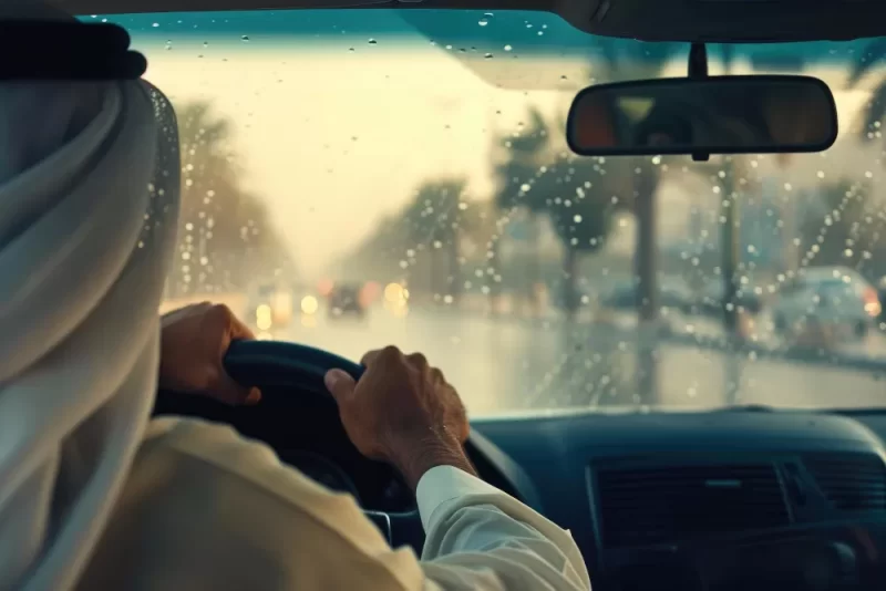 نصائح هامة: القيادة الآمنة في الإمارات في الشتاء