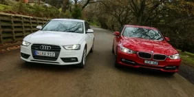 مقارنة مفصلة: بي إم دبليو الفئة الثالثة ضد أودي إيه 4—سيارات السيدان الفاخرة