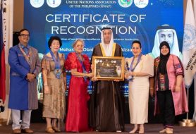 الزعابي سفيرًا للنوايا الحسنة للسلام: دعم إماراتي للفلبين