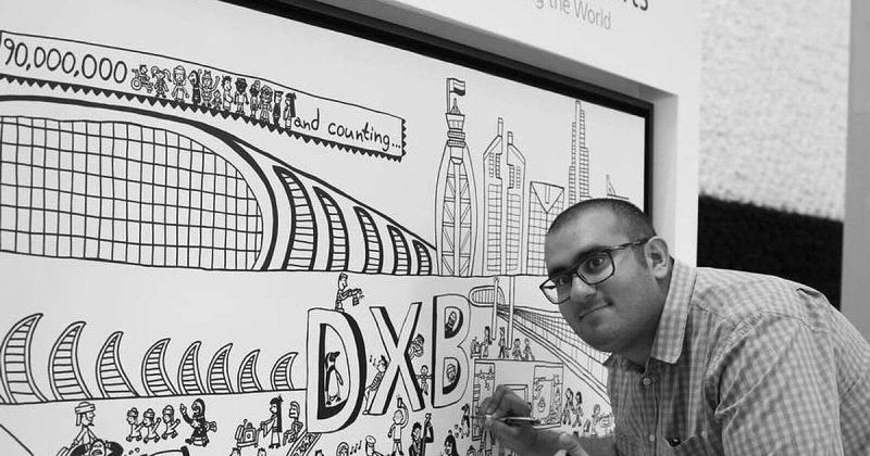 عبد الله لطفي: مستقبل الفن الإماراتي في عيون العالم