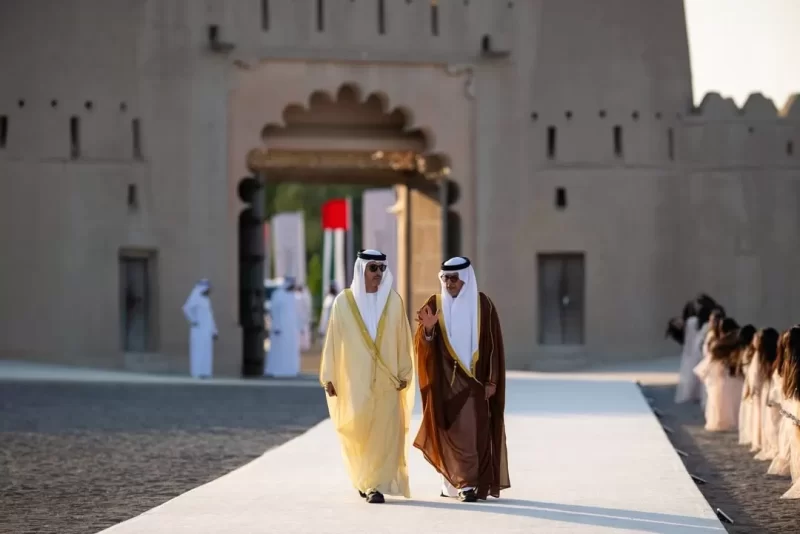 منطقة العين: احتفالات الزفاف بحضور الشيخ هزاع بن زايد