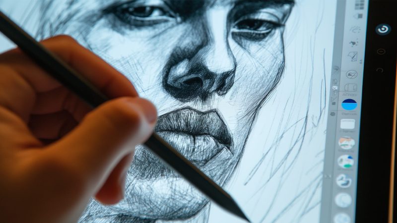 الرسم الرقمي: مصدر إلهام وإبداع لا ينتهي