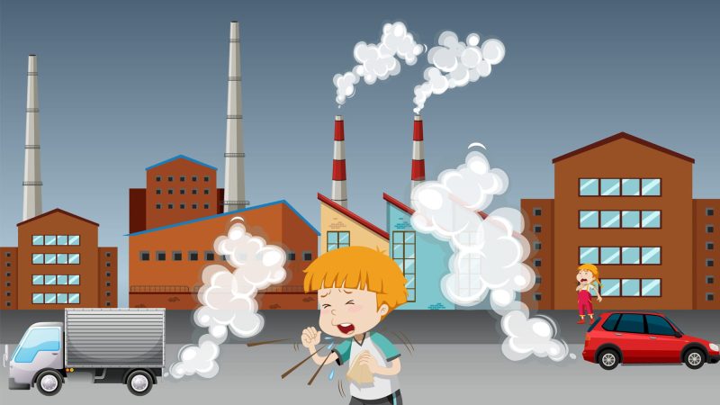 تلوث الهواء: عدو خفي يهدد صحة عيون الأطفال