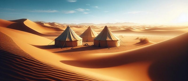أماكن التخييم في الشارقة: استمتع بالنجوم والرمال