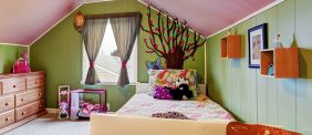 كل ما تحتاج معرفته عن تصاميم أسقف غرف نوم الأطفال