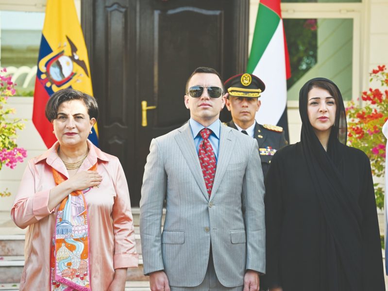 سفارة الإكوادور تفتح أبوابها: فصل جديد في العلاقات الإماراتية الإكوادورية