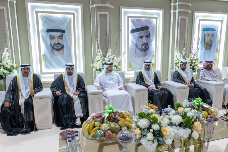 الأعراس الإماراتية في دبي: احتفال عائلة بن غديّر