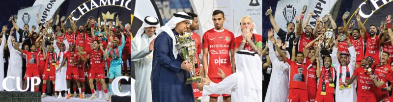 شباب الأهلي في صدارة الأندية الإماراتية بعد فوزهم بكأس السوبر الإماراتي