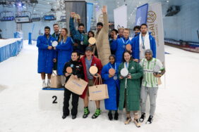 تحدي محارب الجليد دبي: شراكة التميز بين سكي دبي ومجلس دبي الرياضي