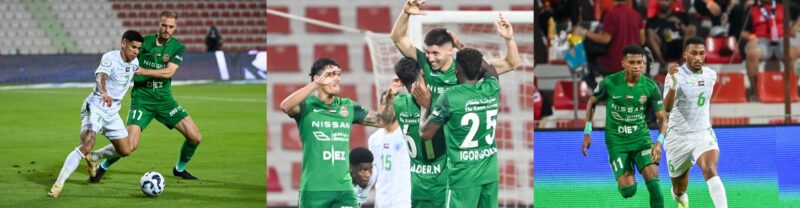 حصاد الجولة: شباب الأهلي يواصل التألق ضد دبا الحصن في دوري أدنوك