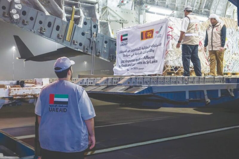 تعزيز العمل الإنساني: استجابة الإمارات الإنسانية النموذجية