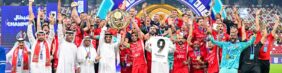 الفرسان يتوجون بالذهب: تتويج شباب الأهلي بدوري أدنوك للمحترفين