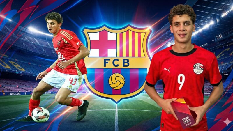 كل ما تريد معرفته عن انتقال حمزة عبد الكريم إلى برشلونة