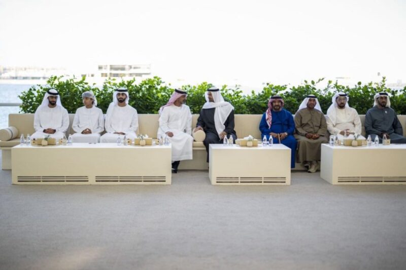 حجر الزاوية: الوحدة الوطنية الإماراتية في قصر البحر