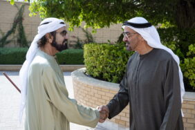 رئيس الدولة يلتقي محمد بن راشد